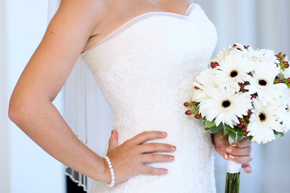 Glamourous in white