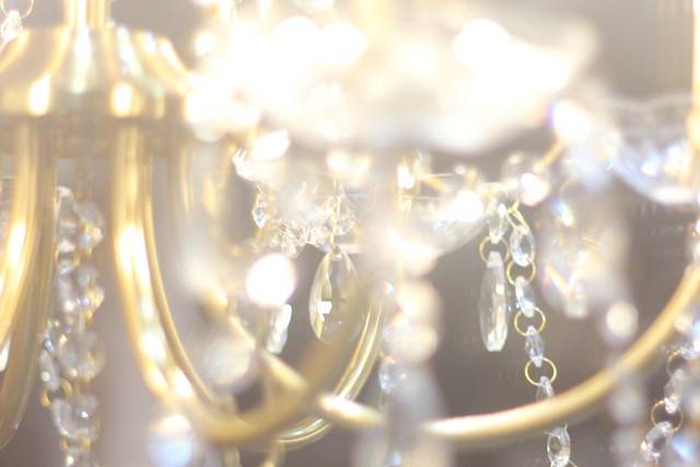 Wedding chandelier, digital