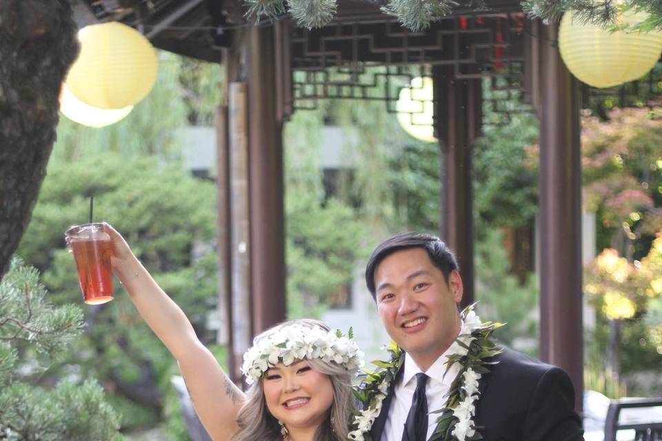 First boba as newlyweds