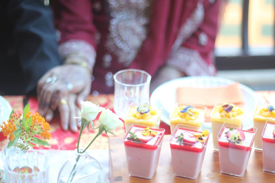 Wedding sweets and treats