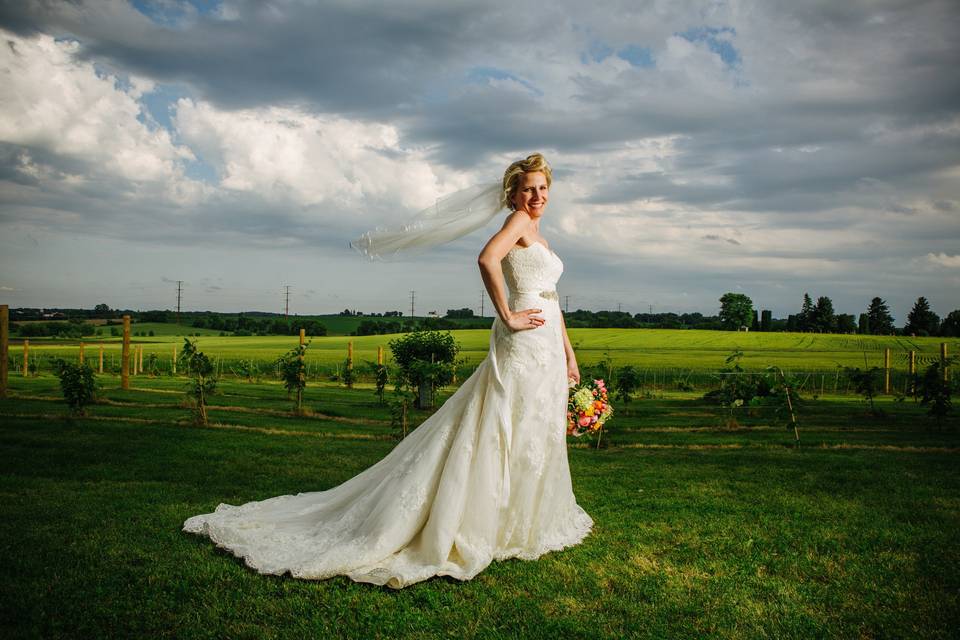 Bridal portrait