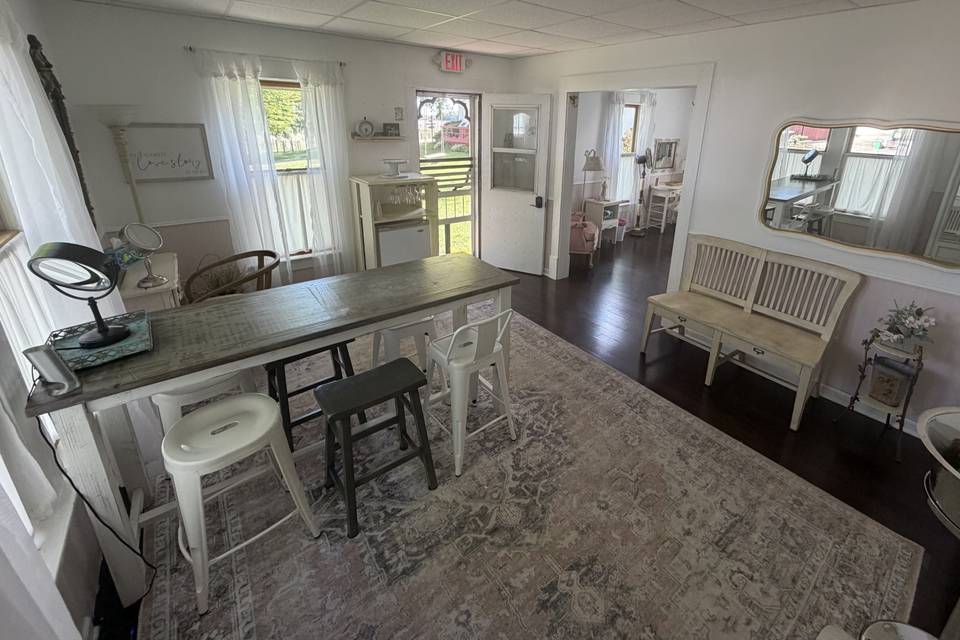 Inside Bridal House
