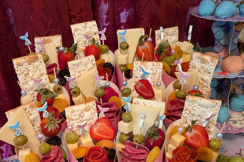 Mermaid themed birthday party