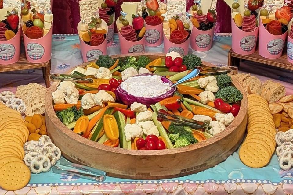 Mermaid themed birthday party