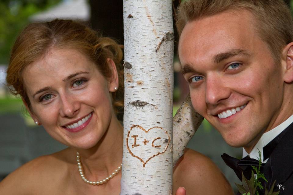 Bride and groom