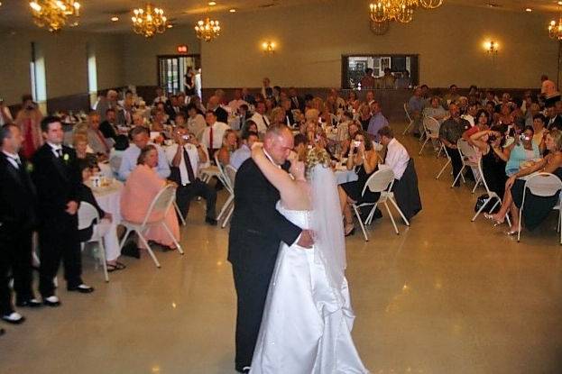 Couple dancing