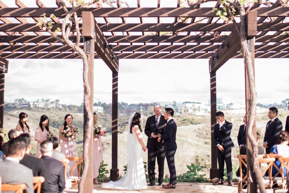 Wedding Ceremony at Green Acre