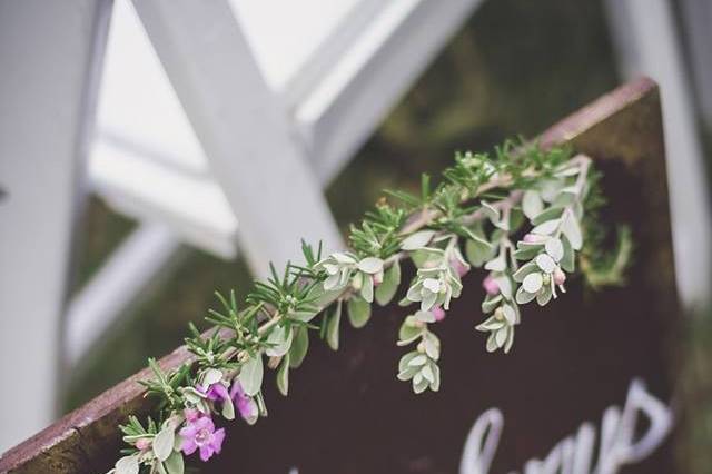 Wedding signage