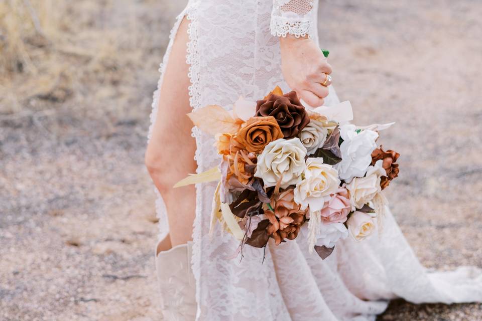 Outdoor Bridal bouquet