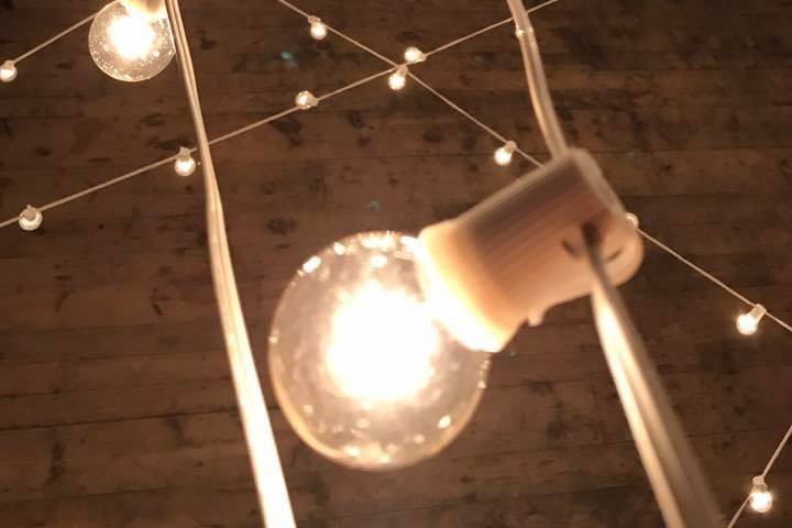 Bistro Lighting Closeup