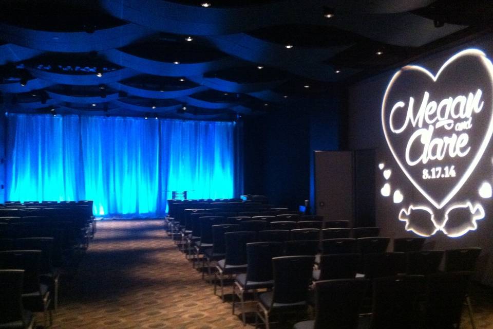 Custom Gobo & Drapery