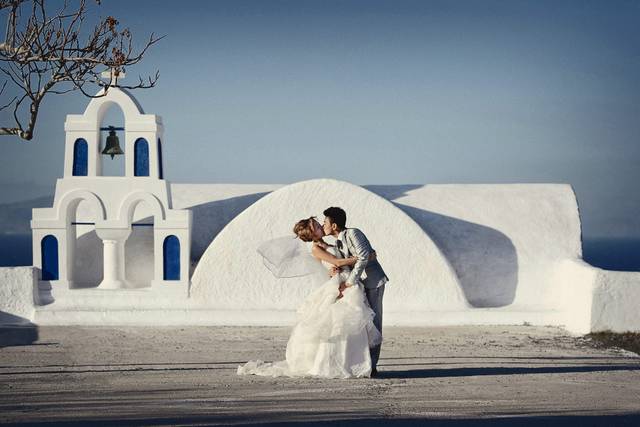 Wedding in Santorini