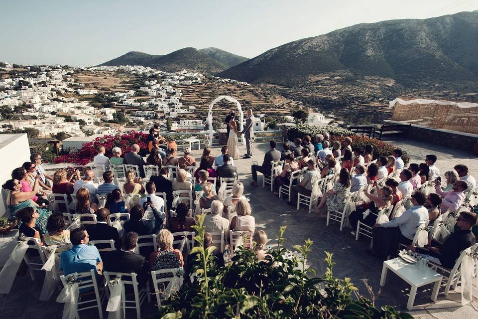 Wedding in Sifnos island