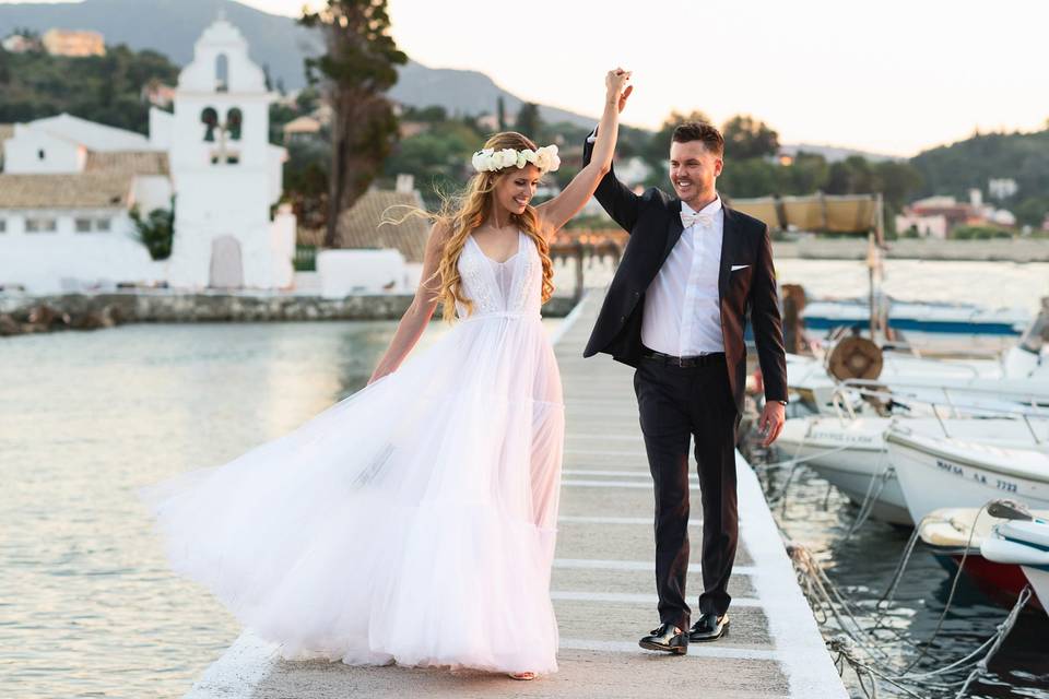 Wedding in Corfu island