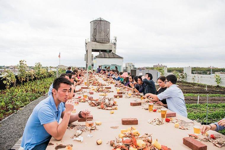 Outdoor reception