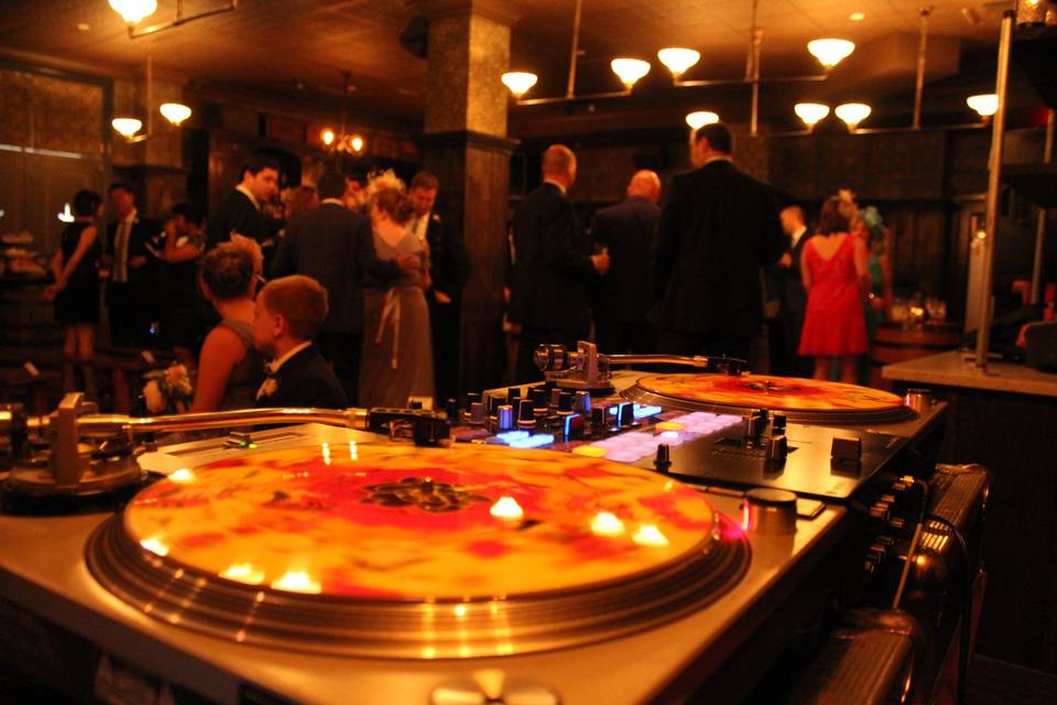 DJ setup