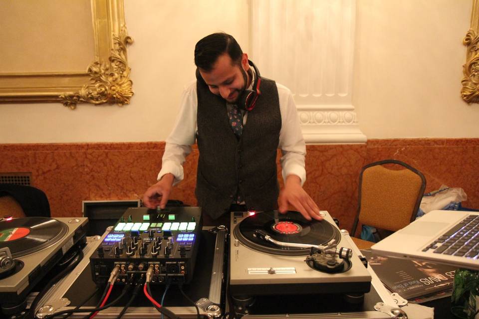 DJ setup