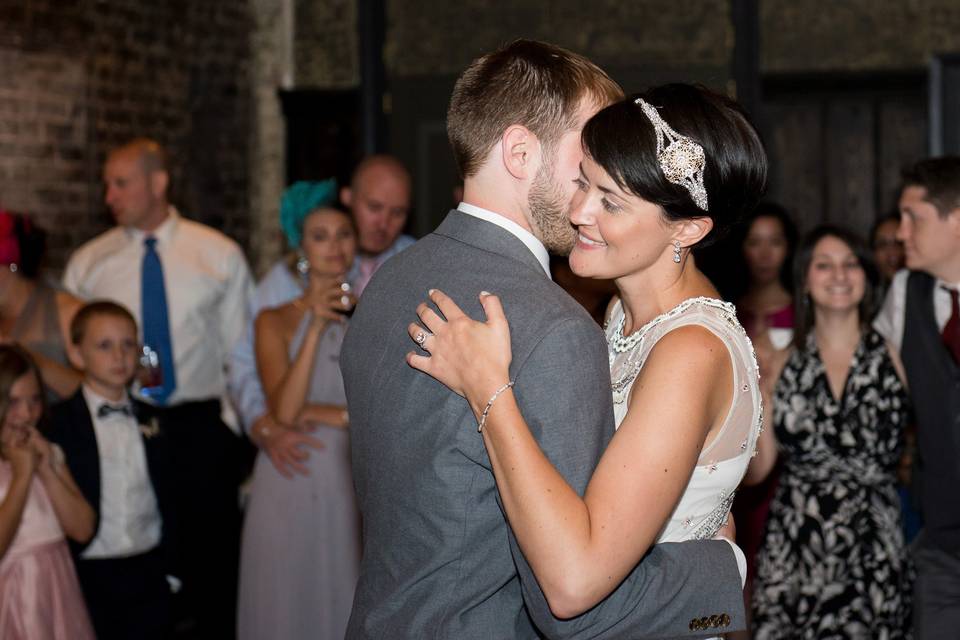 Couple dancing