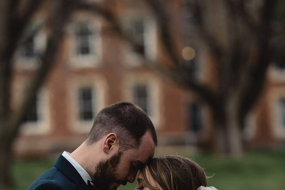 Forehead kisses