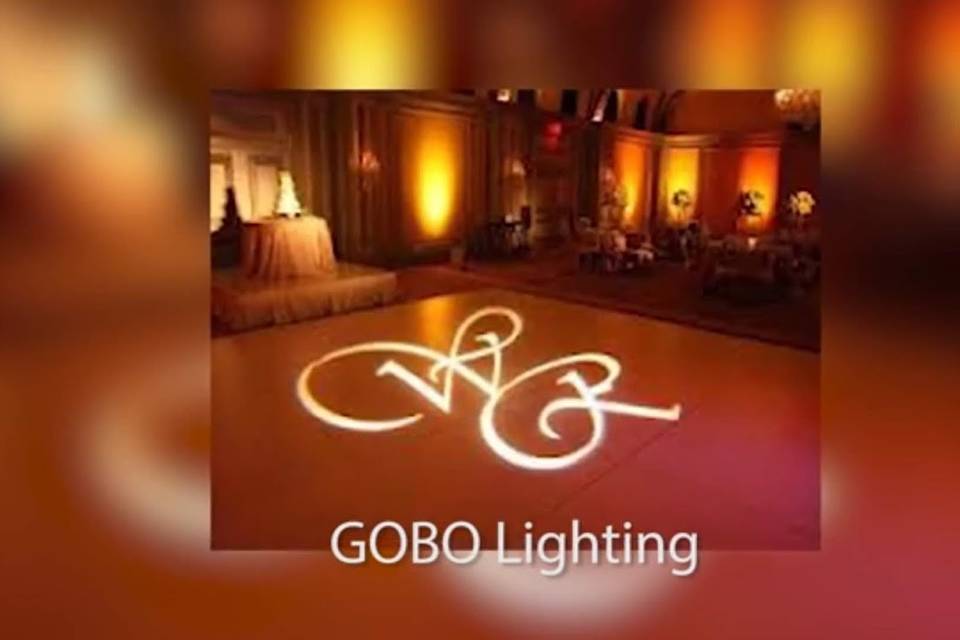 Gobo (custom mongram lighting)