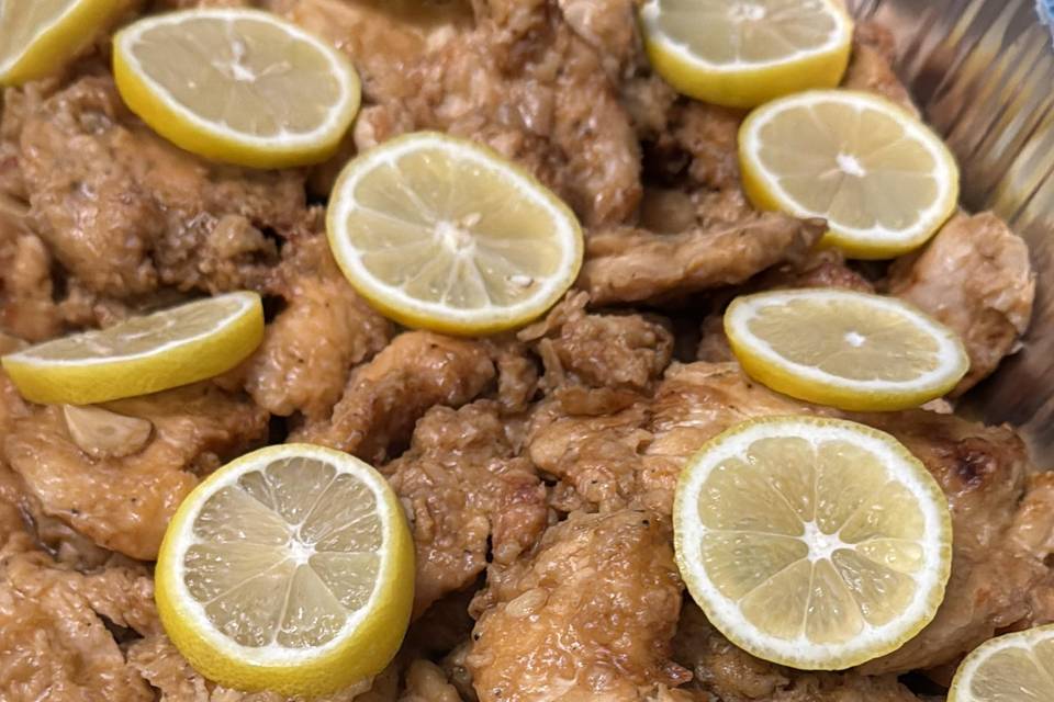 Lemon chicken