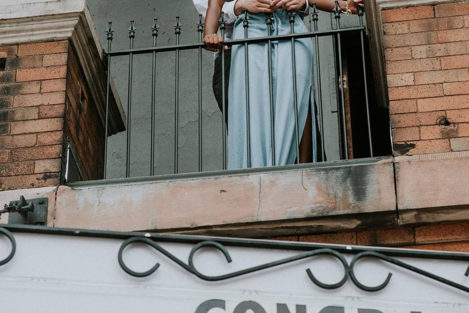 Outdoor balcony