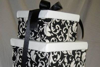 Damask Card Box