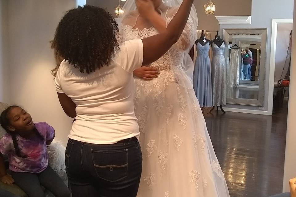 She said Yes to the Dress