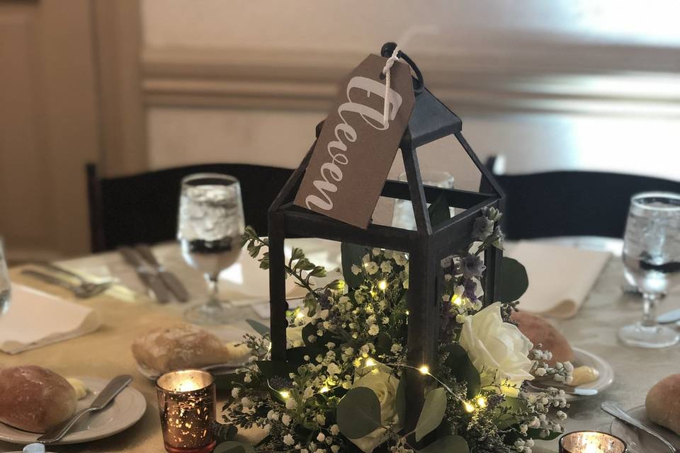 Lantern centerpieces