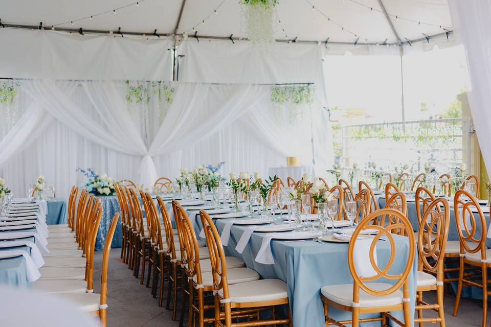 Dusty Blue Wedding