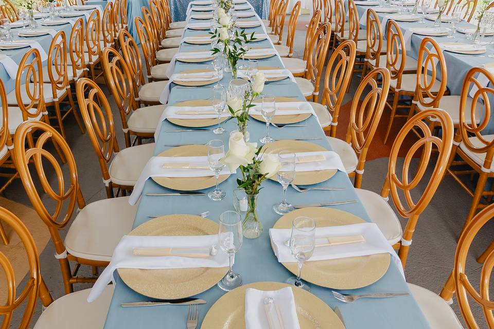 Dusty Blue Wedding