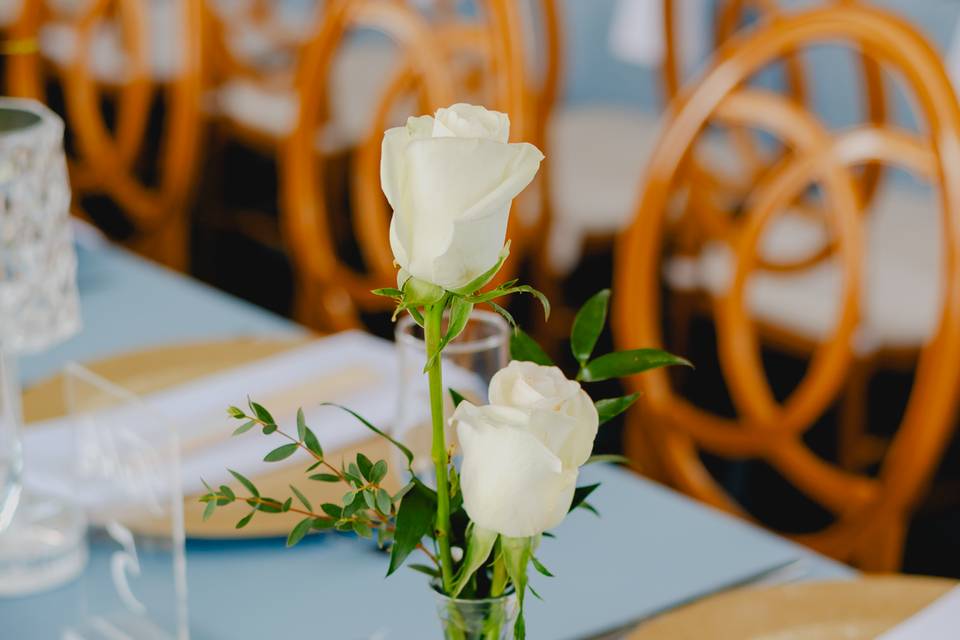 Dusty Blue Wedding