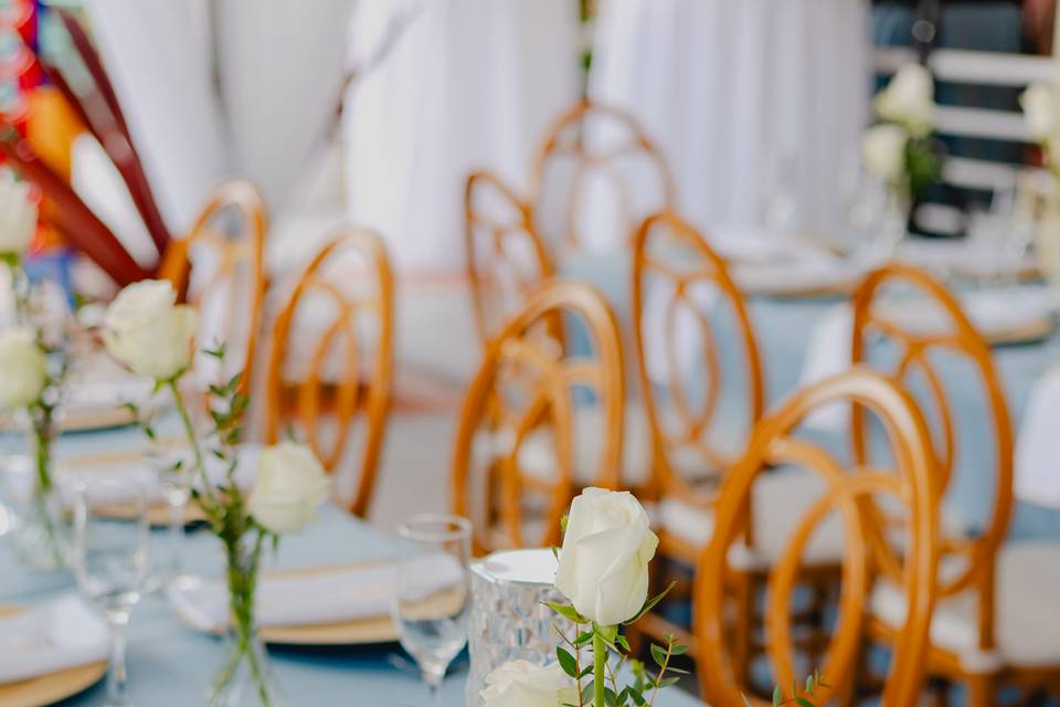 Dusty Blue Wedding