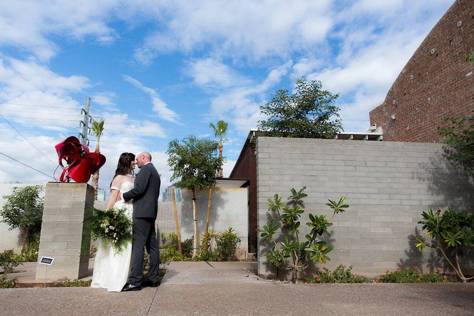 Couple's photo