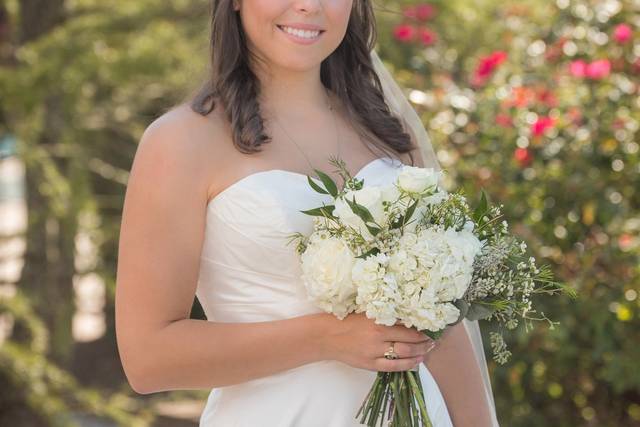 Smiling bride