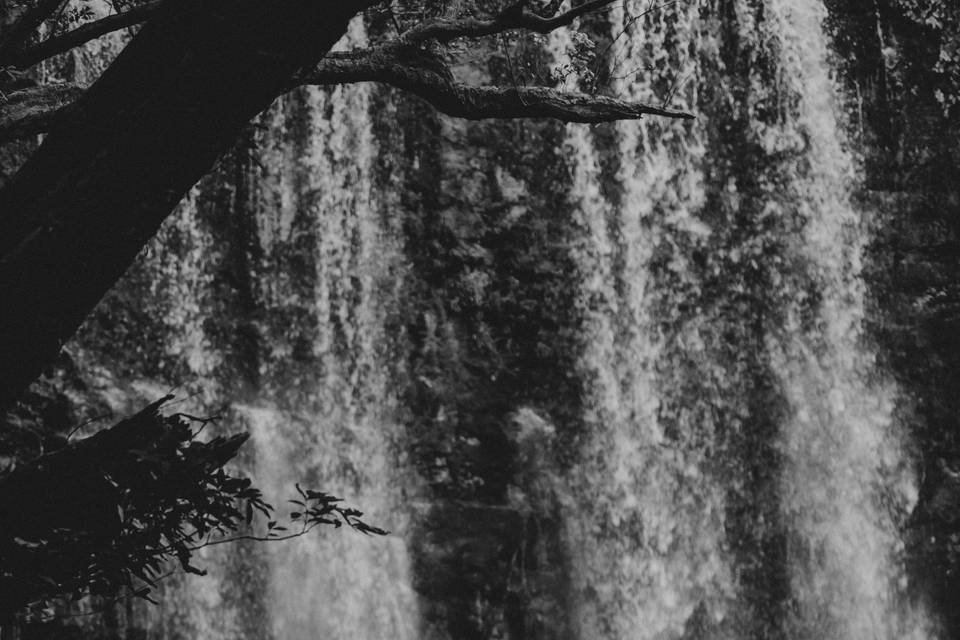 Waterfall Elopement in CR
