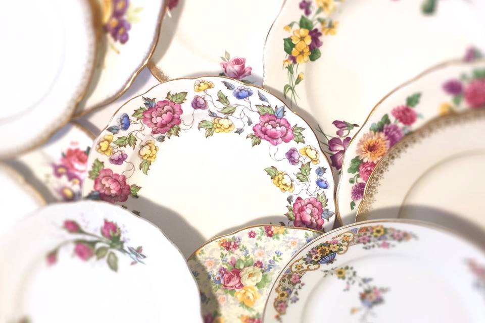 Vintage plates