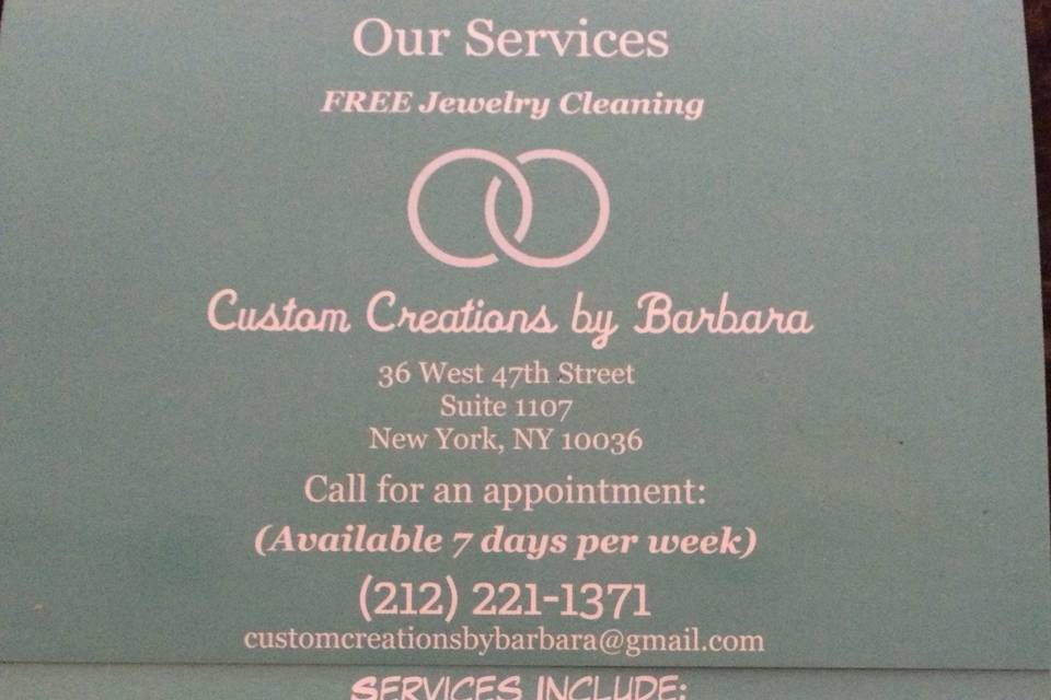 Custom Creations by barbara