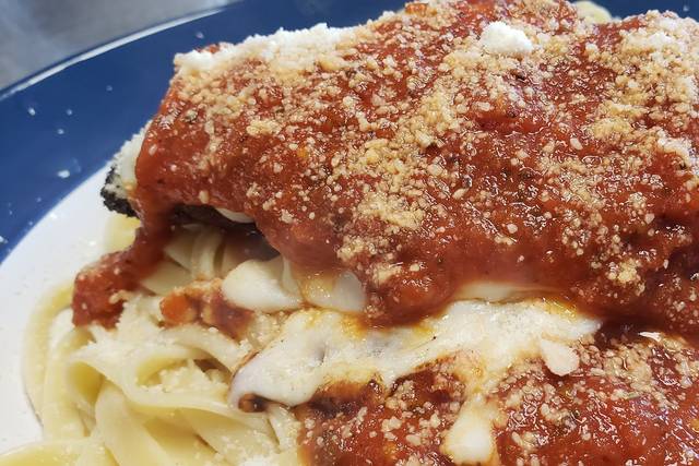 Chicken Parm plate