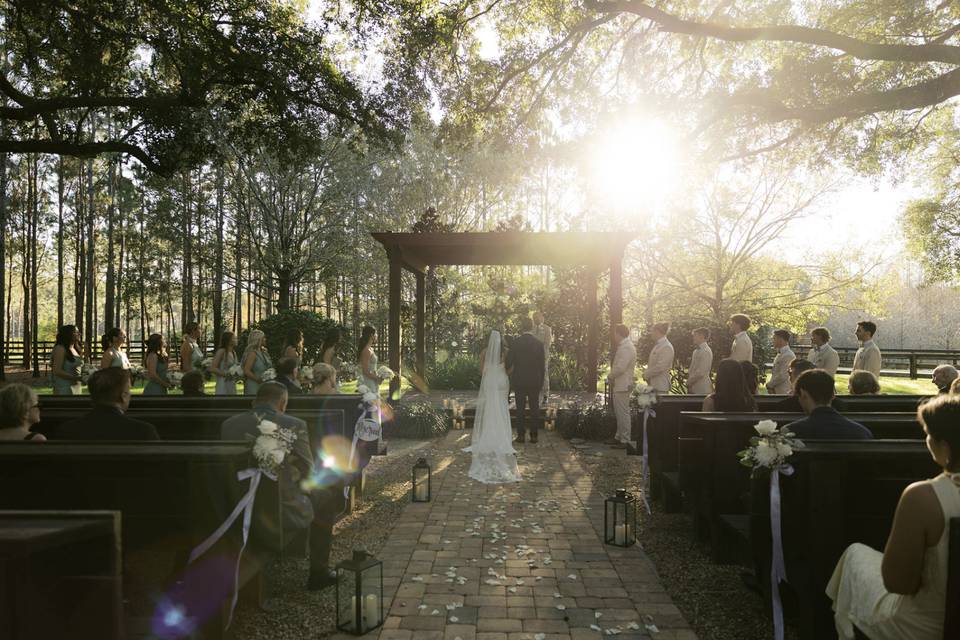 Sunset ceremony