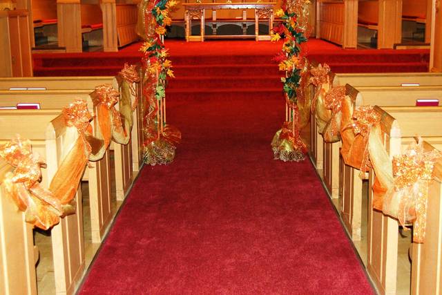 Wedding aisle