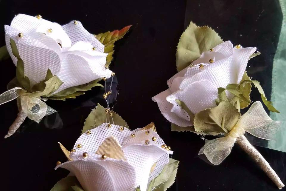 Sample corsages