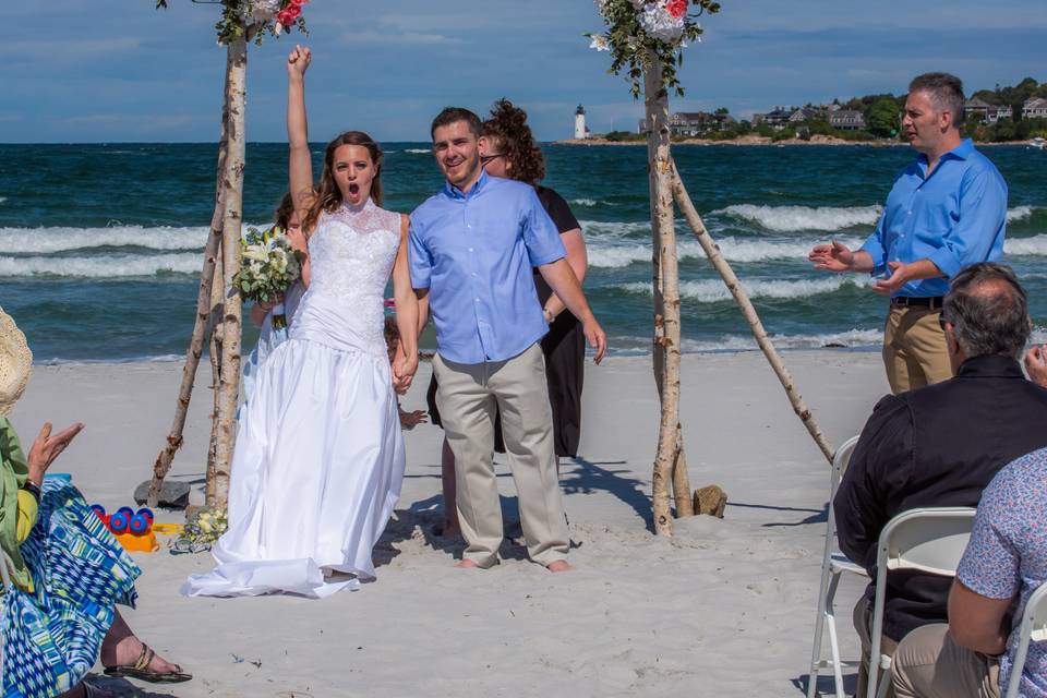 Beach wedding