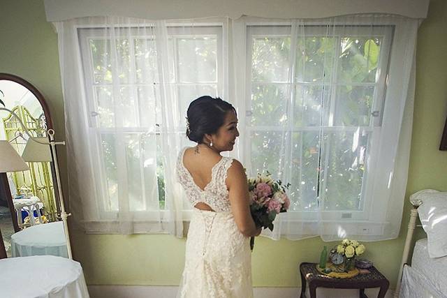 Bride at the Bayer Estate