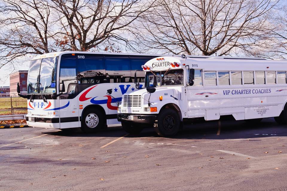 The VIP Patriots Fan Bus - VIP Tour & Charter Bus Company