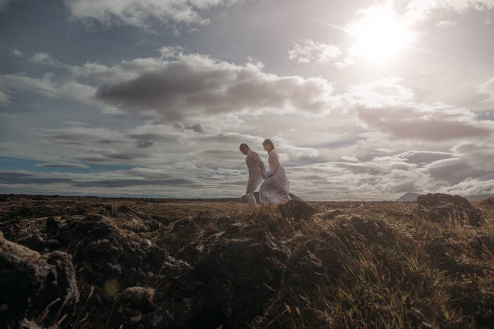 Iceland elopement, Budir.