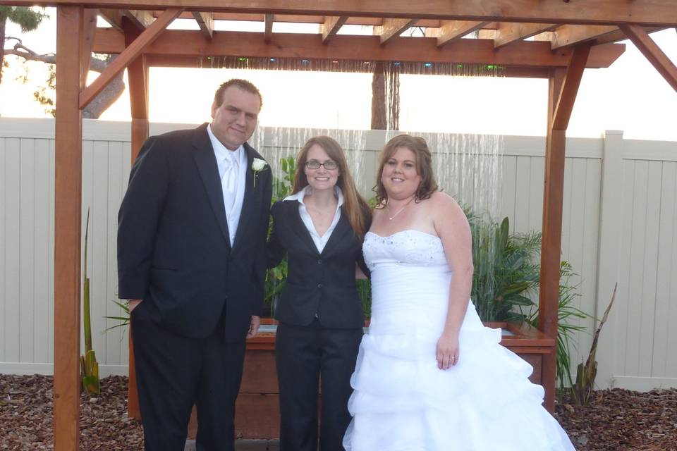 Rev. Kindra, Wedding Officiant