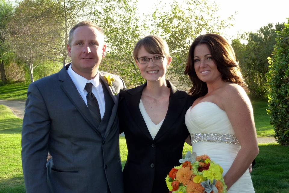 Rev. Kindra, Wedding Officiant