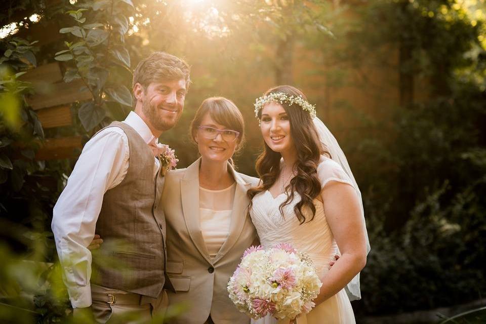 Rev. Kindra, Wedding Officiant