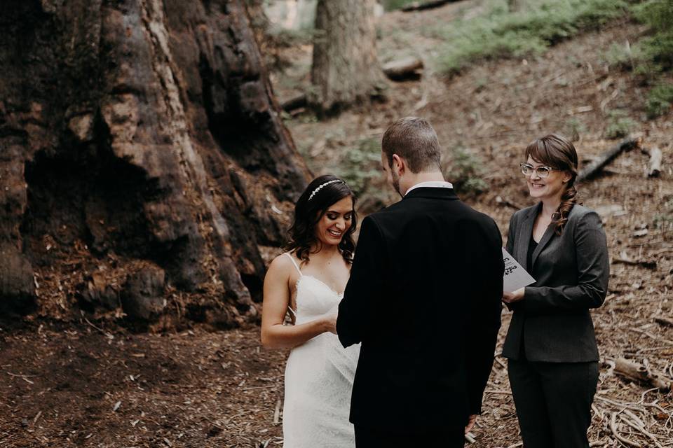 Rev. Kindra, Wedding Officiant